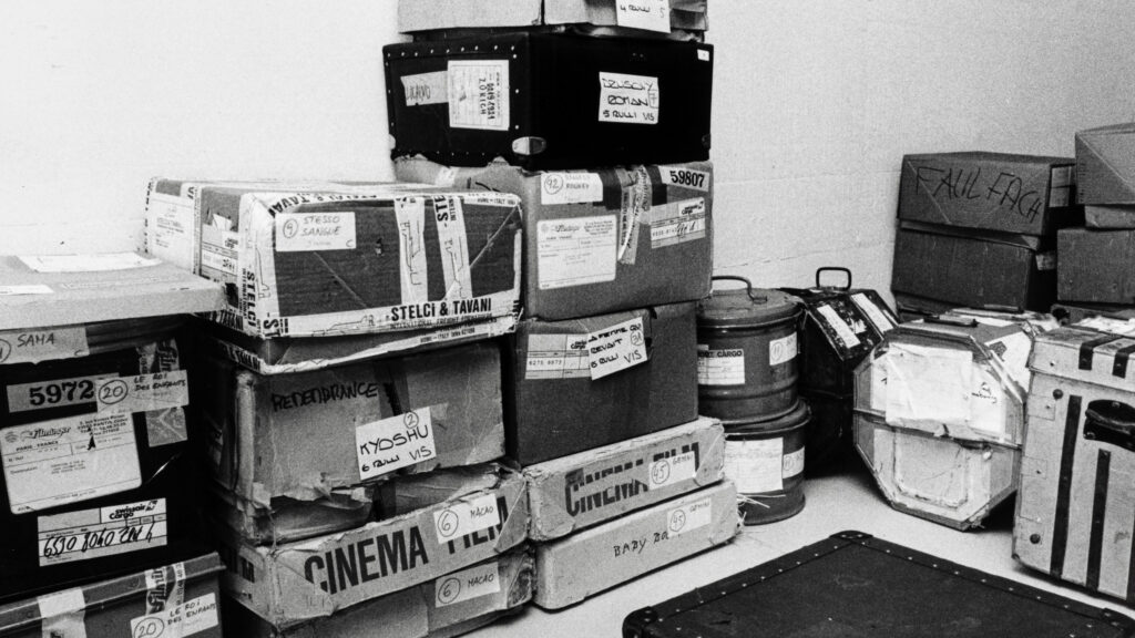 1988 Films Locarno Film Festival Fonds CSL 201 Locarno Film Festival LFF collection Cinematheque Suisse