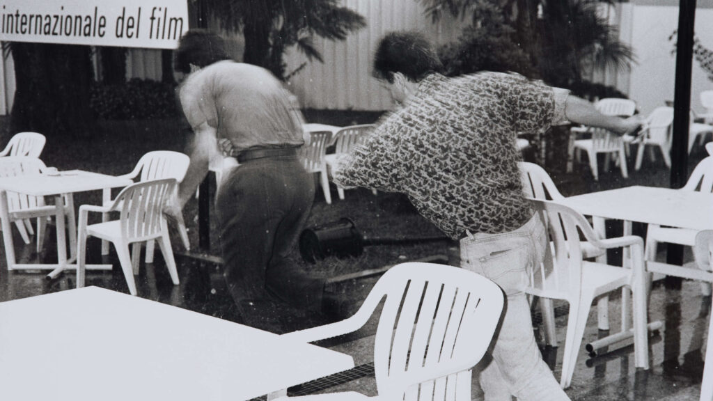 1990 Rain Locarno Film Festival Fonds CSL 201 Locarno Film Festival LFF collection Cinematheque Suisse